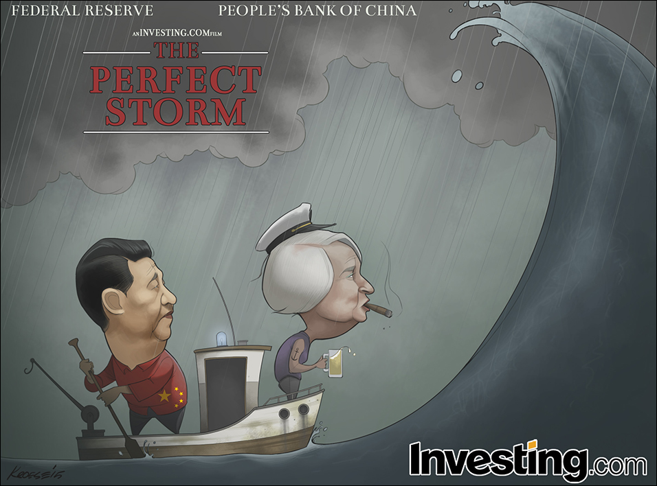 بنك الصين الشعبي يساهم في تذبذب الاسواق.