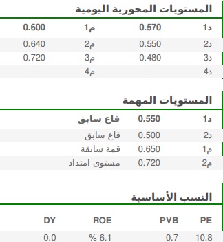 المستويات المحورية اليومية