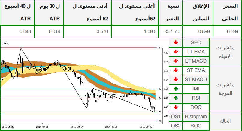 سهم شركة ديار للطوير